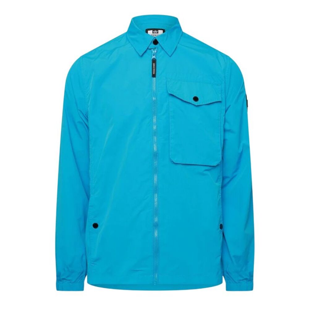 Weekend Offender Mens Granville Overshirt / Blue Danube